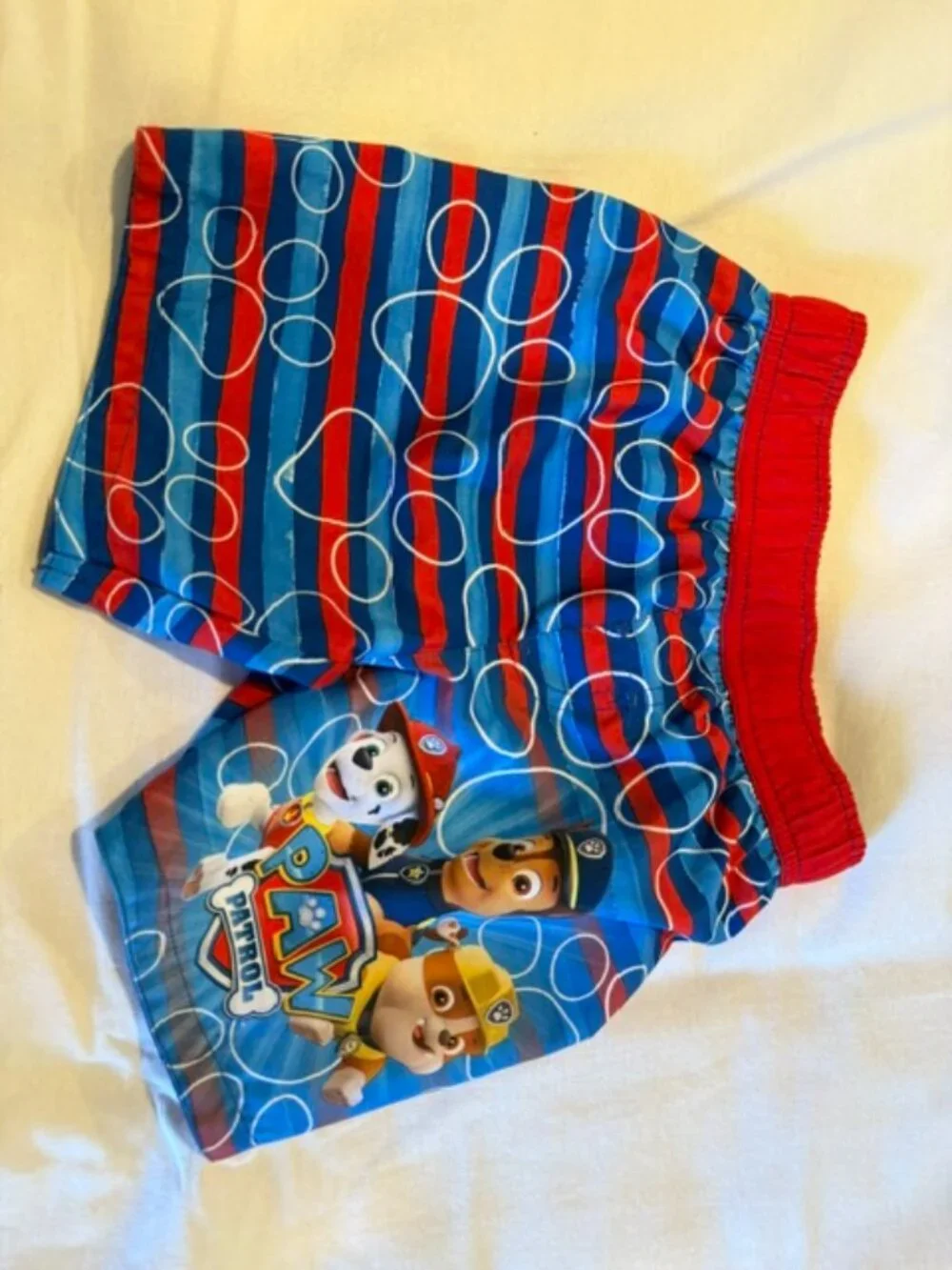Paw Patrol Kids Boys Rashguard Swim Set with Chase, Rubble & Marshall (4T)